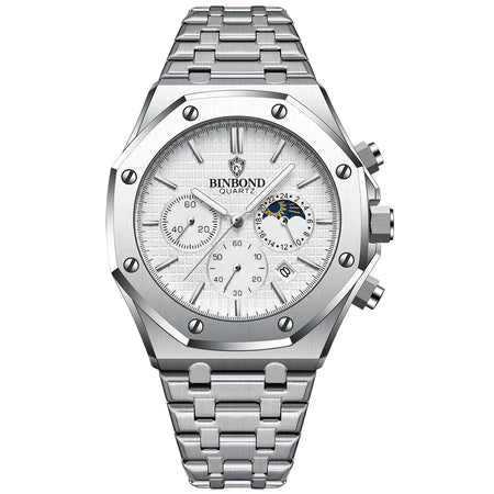 Relógio Masculino Premium Aço Inox Elite®