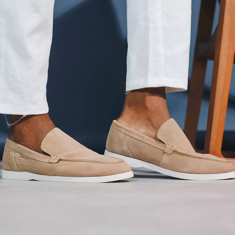 Mocassim Masculino Titan™ – Elegância em Couro Legítimo