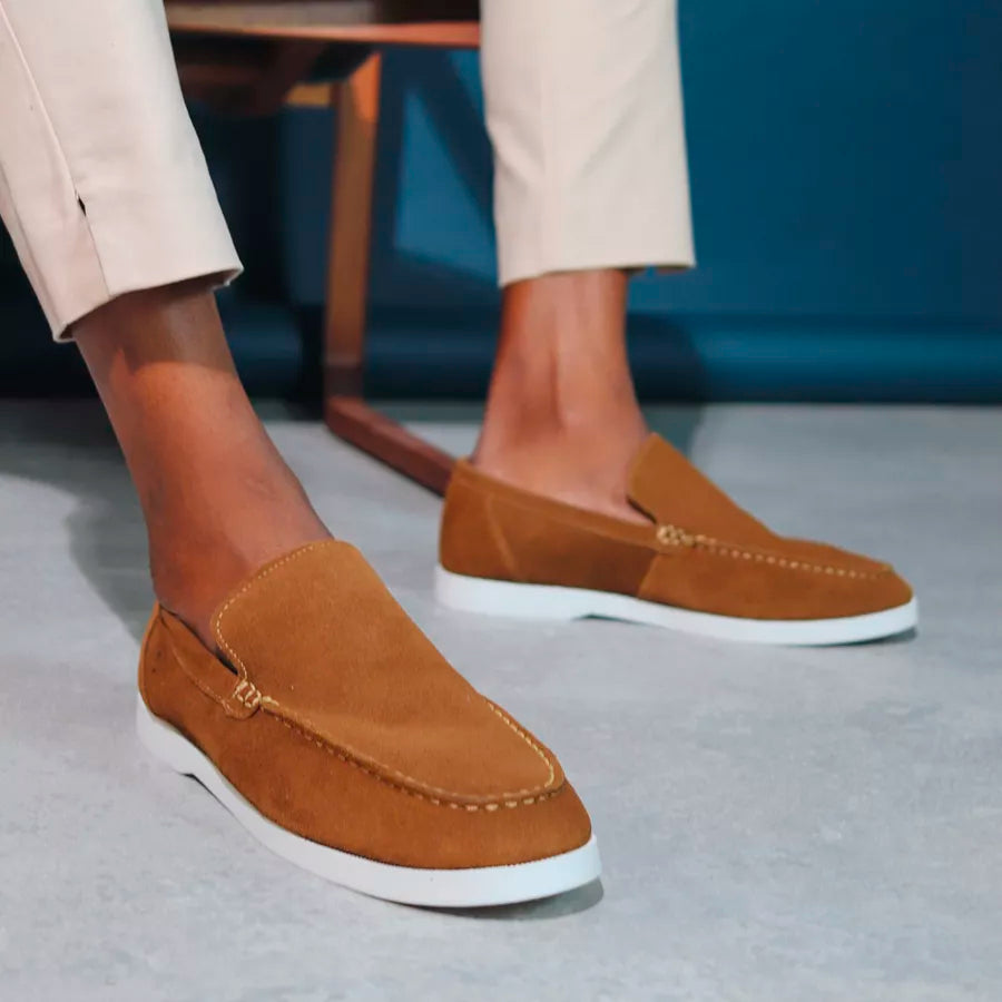 Mocassim Masculino Titan™ – Elegância em Couro Legítimo