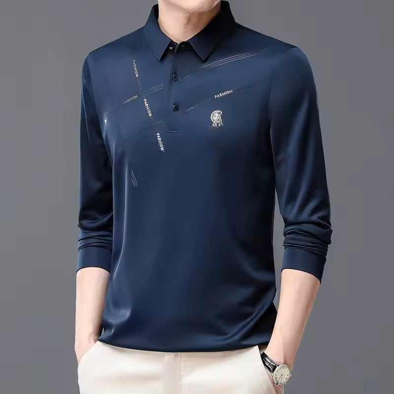 Camisa Social Manga Longa Slim Lines