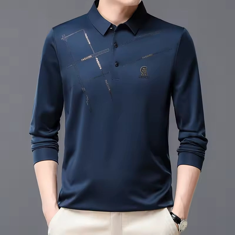 Camisa Social Manga Longa Slim Lines