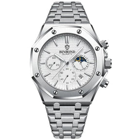 Relógio Masculino Premium Aço Inox Elite®