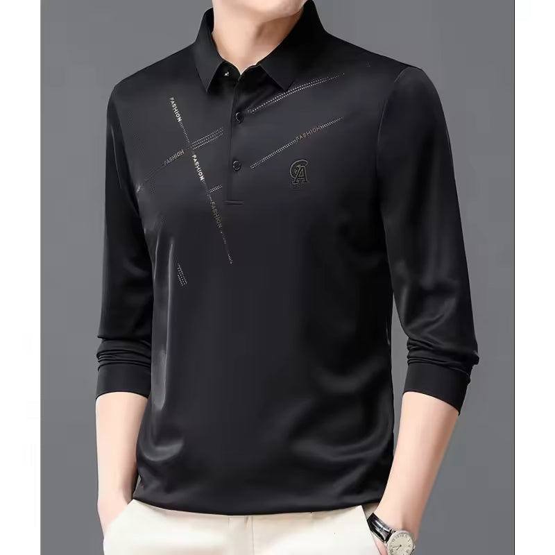 Camisa Social Manga Longa Slim Lines