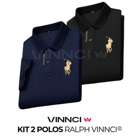 Kit 02 Camisas Polo Ralph Vinnci