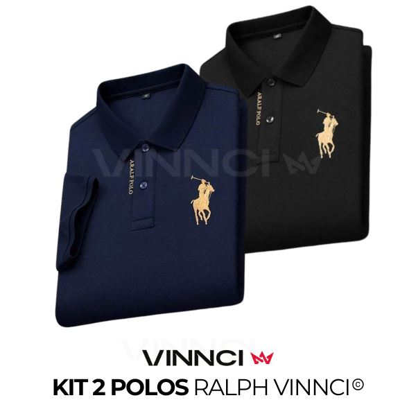 Kit 02 Camisas Polo Ralph Vinnci