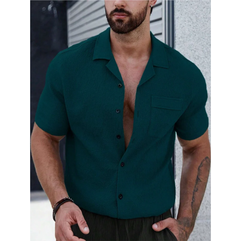 Camisa de Manga Curta Hawaii