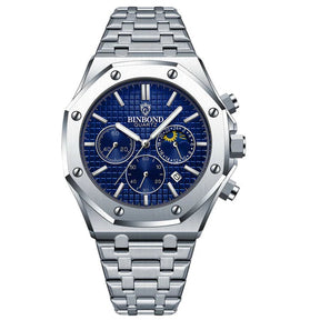 Relógio Masculino Premium Aço Inox Elite®